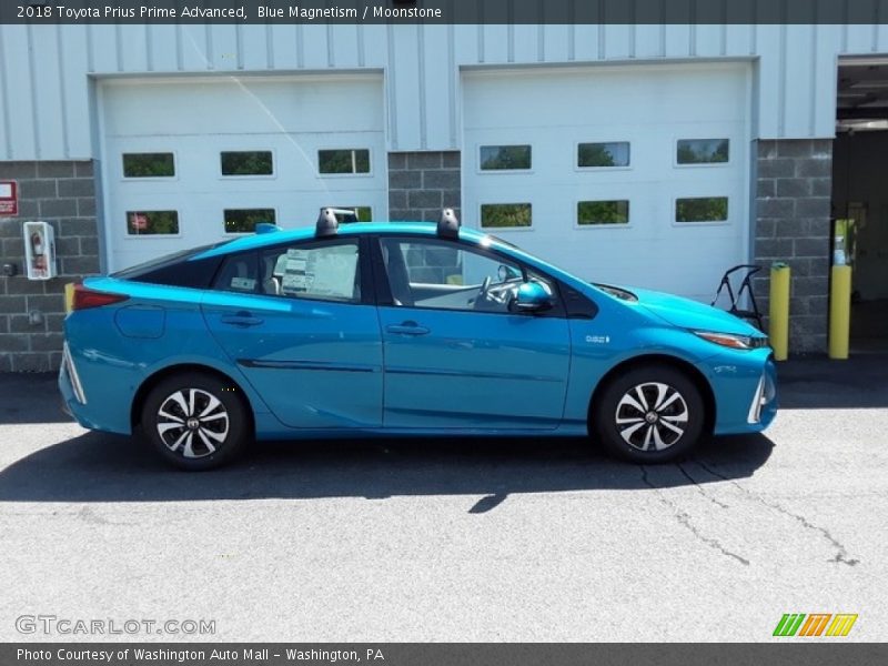  2018 Prius Prime Advanced Blue Magnetism