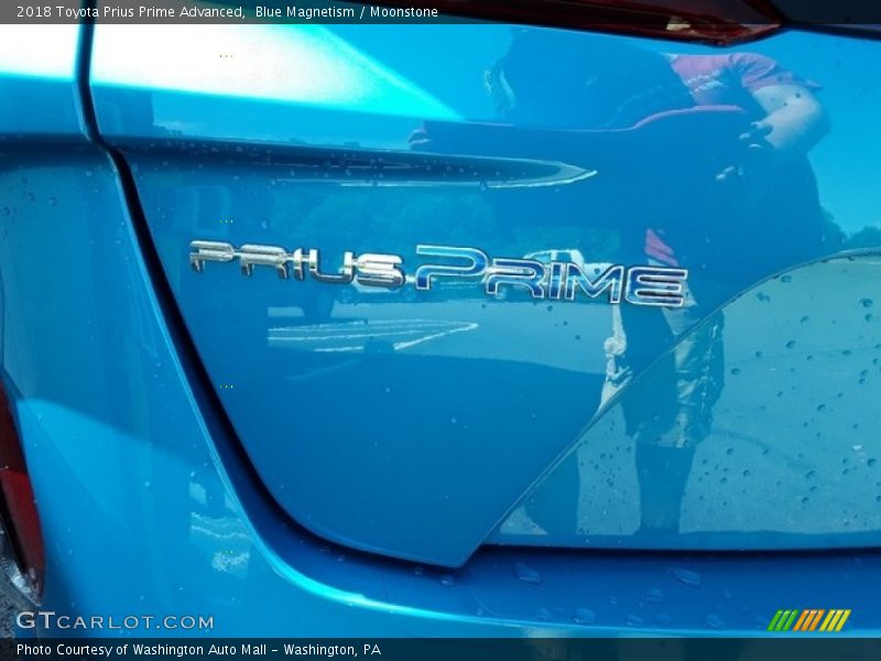 Blue Magnetism / Moonstone 2018 Toyota Prius Prime Advanced