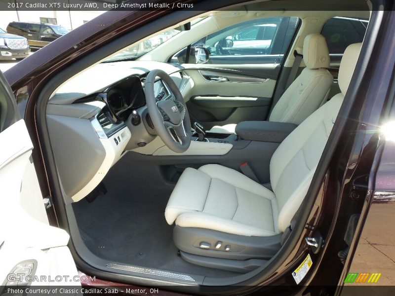 Deep Amethyst Metallic / Cirrus 2017 Cadillac XT5 Luxury AWD