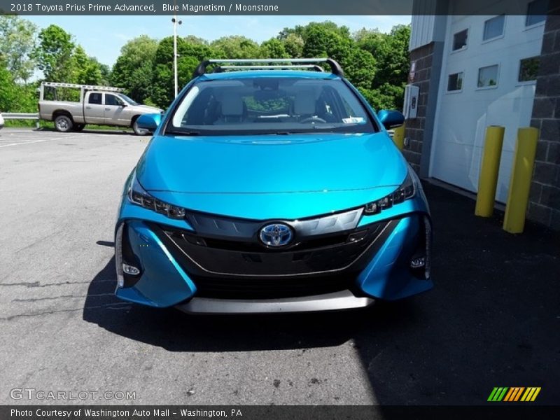 Blue Magnetism / Moonstone 2018 Toyota Prius Prime Advanced