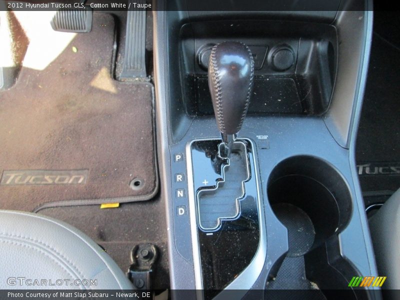 Cotton White / Taupe 2012 Hyundai Tucson GLS