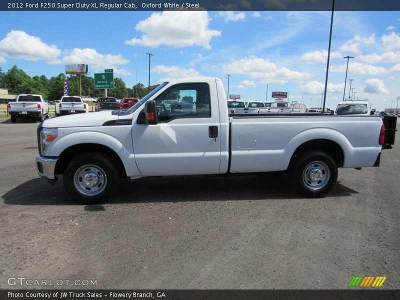 Oxford White / Steel 2012 Ford F250 Super Duty XL Regular Cab