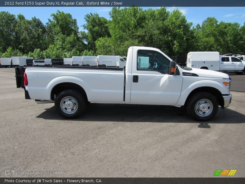 Oxford White / Steel 2012 Ford F250 Super Duty XL Regular Cab