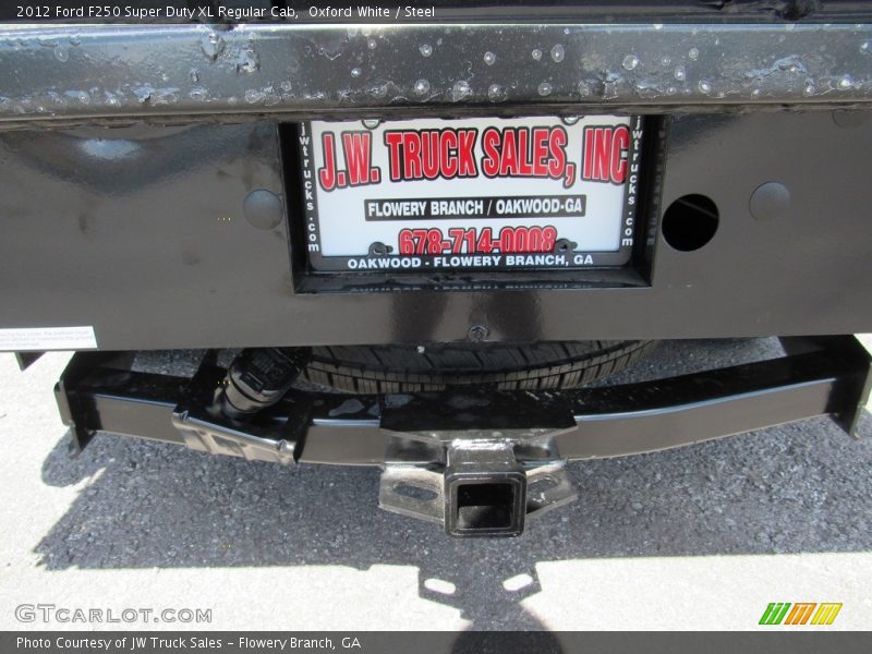 Oxford White / Steel 2012 Ford F250 Super Duty XL Regular Cab
