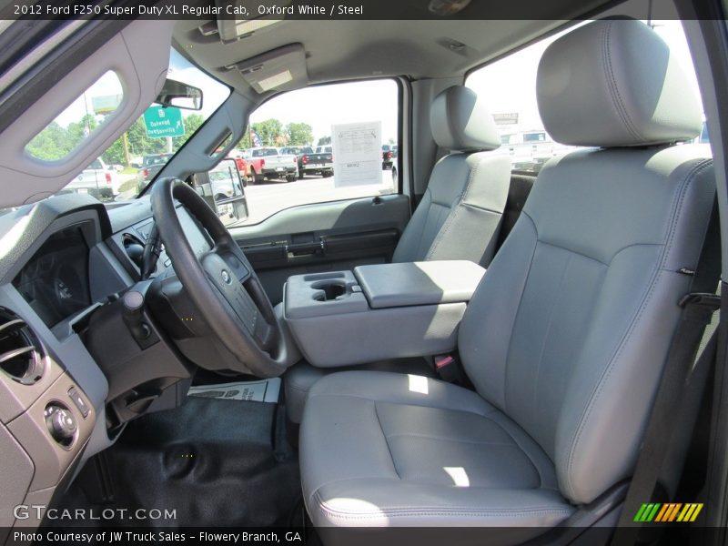 Oxford White / Steel 2012 Ford F250 Super Duty XL Regular Cab