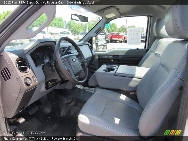 Oxford White / Steel 2012 Ford F250 Super Duty XL Regular Cab