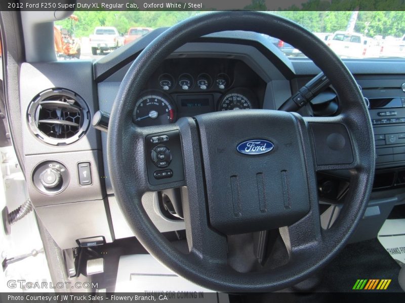 Oxford White / Steel 2012 Ford F250 Super Duty XL Regular Cab