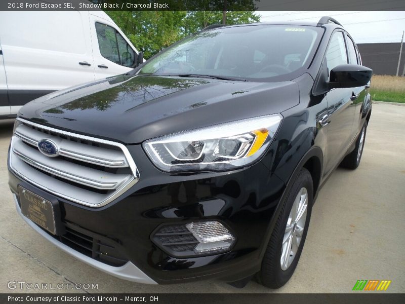 Shadow Black / Charcoal Black 2018 Ford Escape SEL