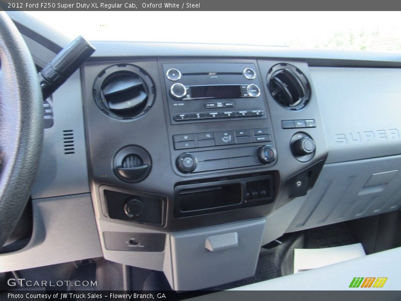 Oxford White / Steel 2012 Ford F250 Super Duty XL Regular Cab