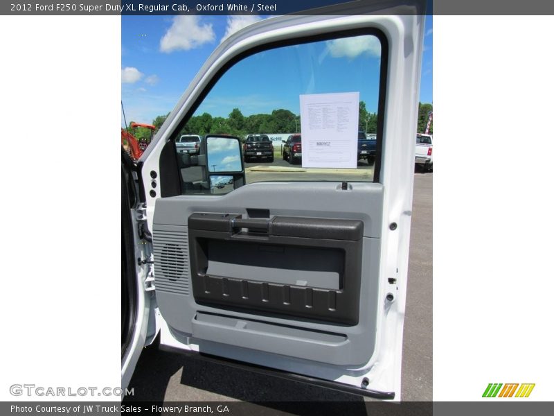 Oxford White / Steel 2012 Ford F250 Super Duty XL Regular Cab