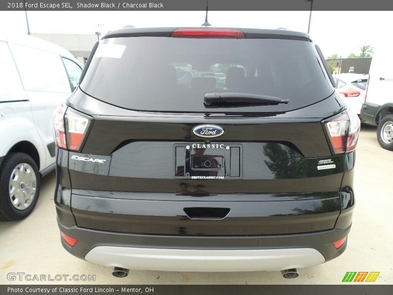 Shadow Black / Charcoal Black 2018 Ford Escape SEL