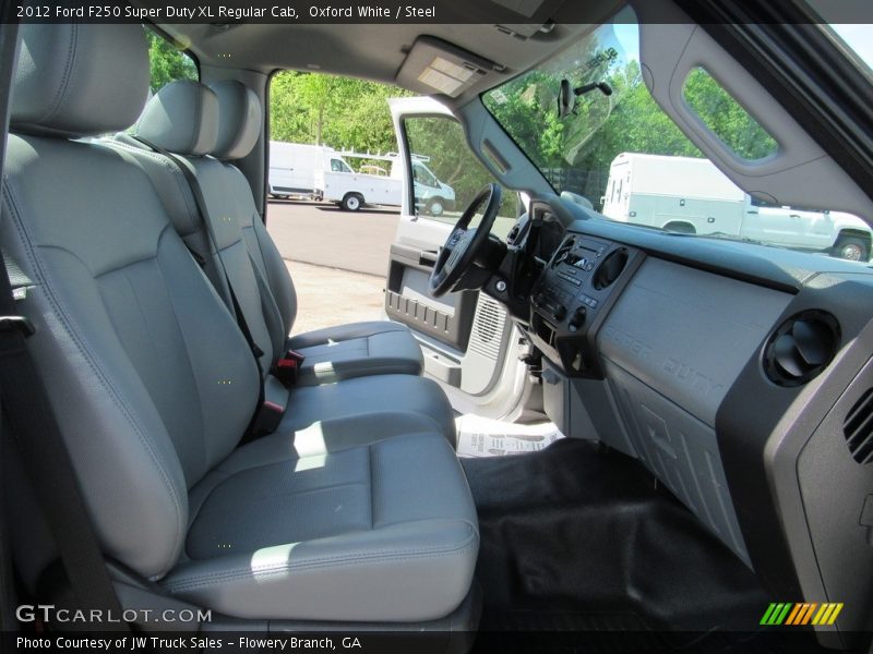 Oxford White / Steel 2012 Ford F250 Super Duty XL Regular Cab