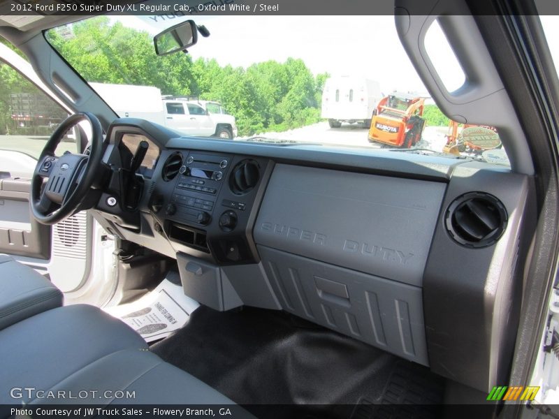 Oxford White / Steel 2012 Ford F250 Super Duty XL Regular Cab