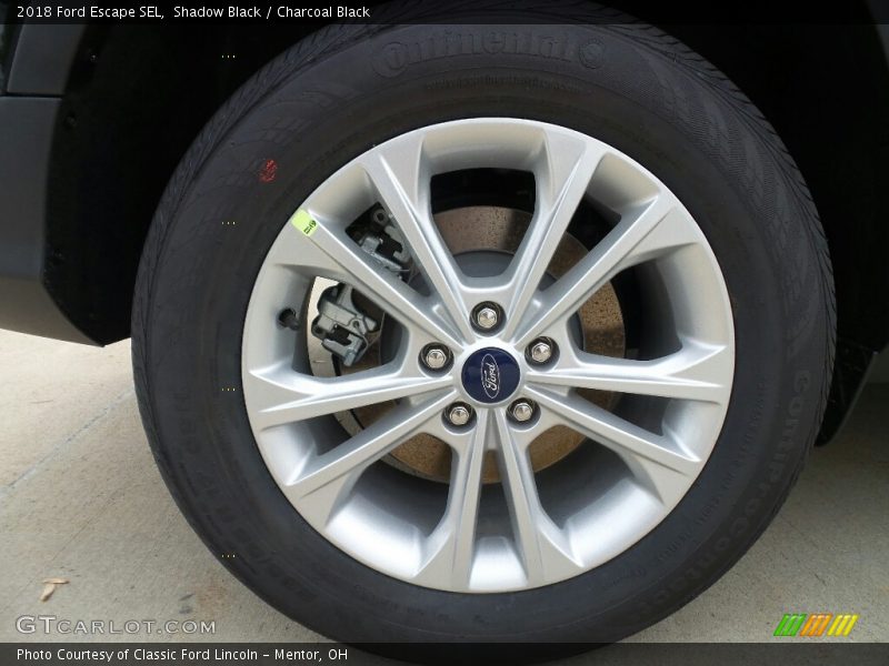 Shadow Black / Charcoal Black 2018 Ford Escape SEL