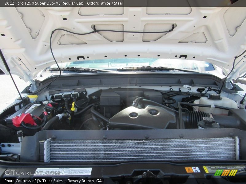 Oxford White / Steel 2012 Ford F250 Super Duty XL Regular Cab