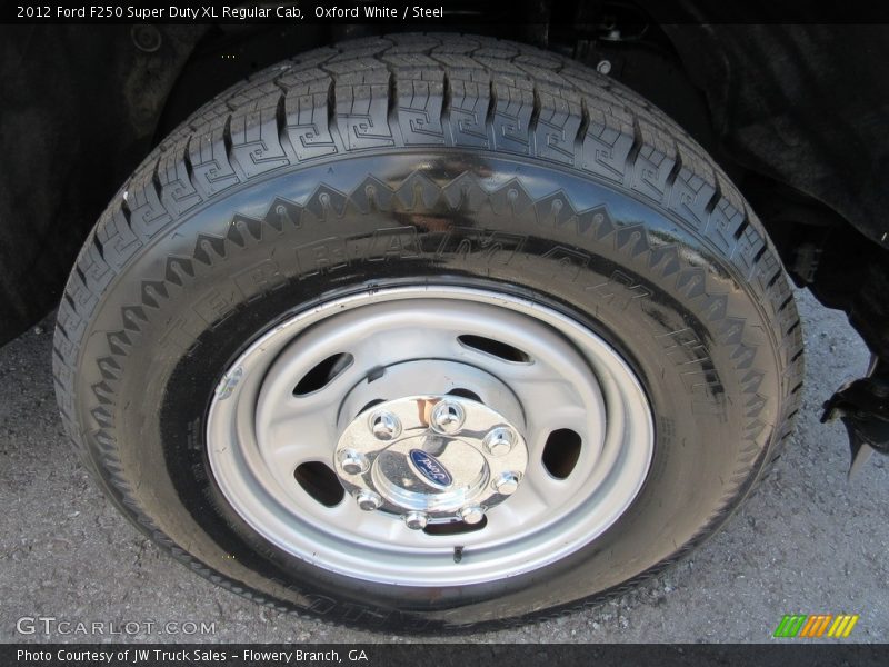 Oxford White / Steel 2012 Ford F250 Super Duty XL Regular Cab