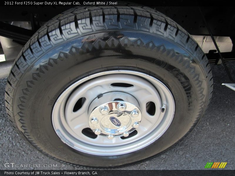 Oxford White / Steel 2012 Ford F250 Super Duty XL Regular Cab