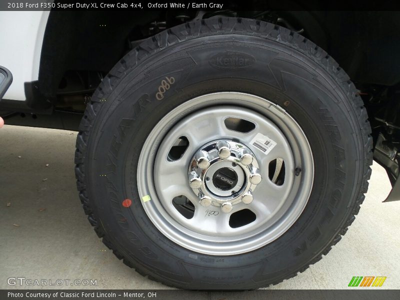 Oxford White / Earth Gray 2018 Ford F350 Super Duty XL Crew Cab 4x4