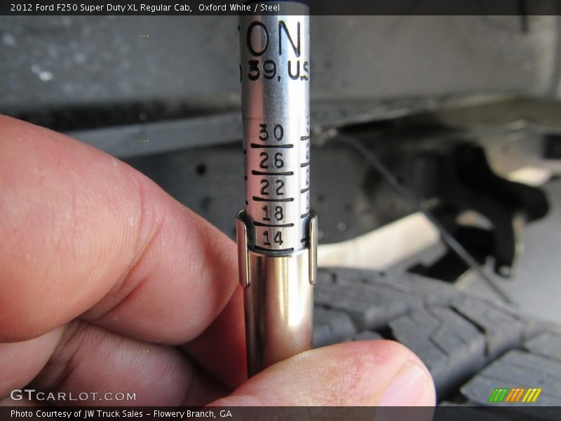 Oxford White / Steel 2012 Ford F250 Super Duty XL Regular Cab