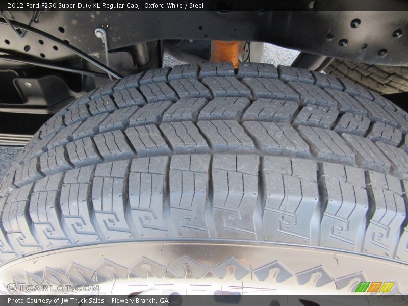 Oxford White / Steel 2012 Ford F250 Super Duty XL Regular Cab