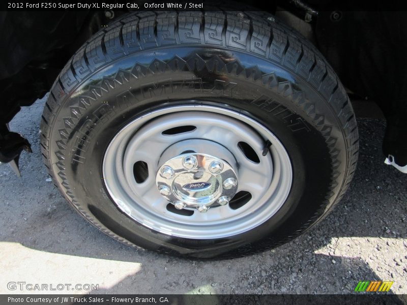 Oxford White / Steel 2012 Ford F250 Super Duty XL Regular Cab