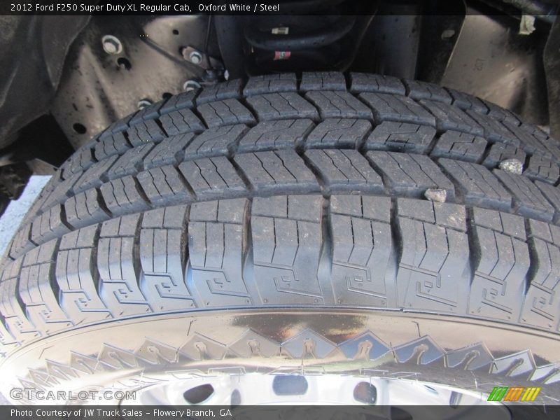 Oxford White / Steel 2012 Ford F250 Super Duty XL Regular Cab