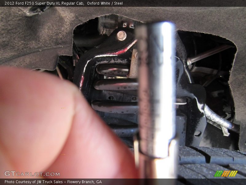 Oxford White / Steel 2012 Ford F250 Super Duty XL Regular Cab