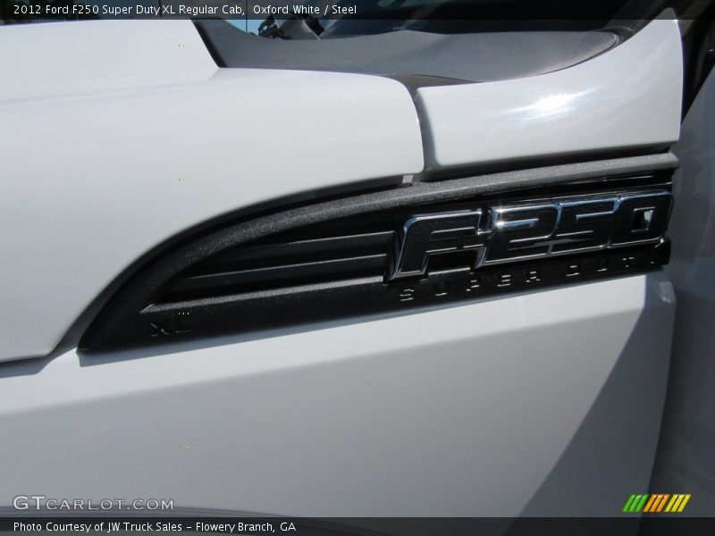 Oxford White / Steel 2012 Ford F250 Super Duty XL Regular Cab