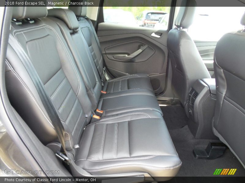 Magnetic / Charcoal Black 2018 Ford Escape SEL