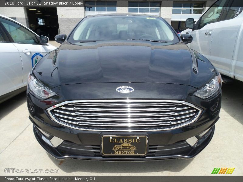 Shadow Black / Ebony 2018 Ford Fusion SE