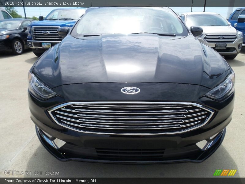 Shadow Black / Ebony 2018 Ford Fusion SE