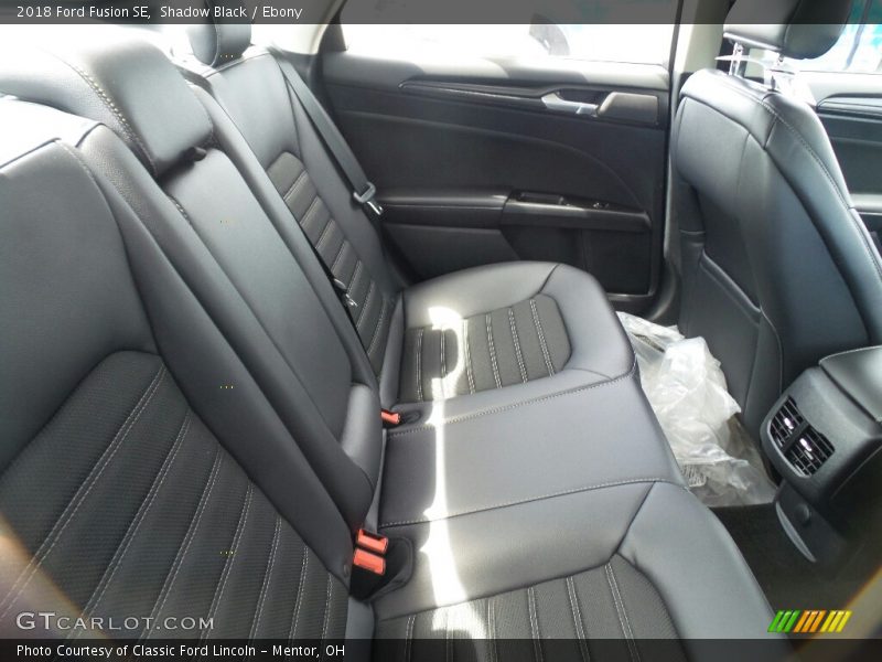 Shadow Black / Ebony 2018 Ford Fusion SE
