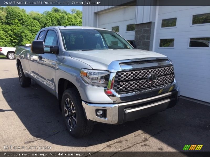 Cement / Graphite 2018 Toyota Tundra SR5 Double Cab 4x4