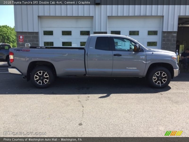 Cement / Graphite 2018 Toyota Tundra SR5 Double Cab 4x4