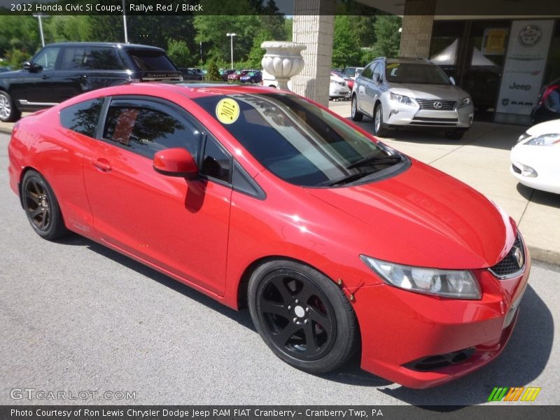 Rallye Red / Black 2012 Honda Civic Si Coupe