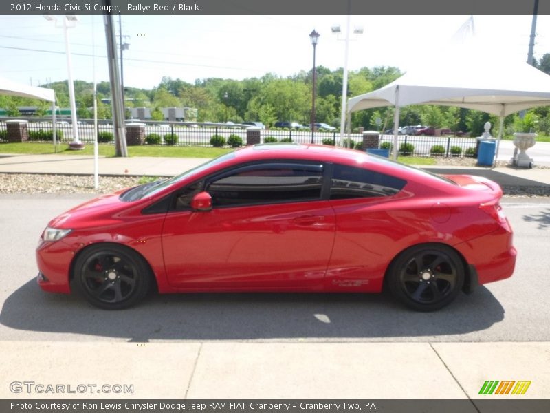 Rallye Red / Black 2012 Honda Civic Si Coupe