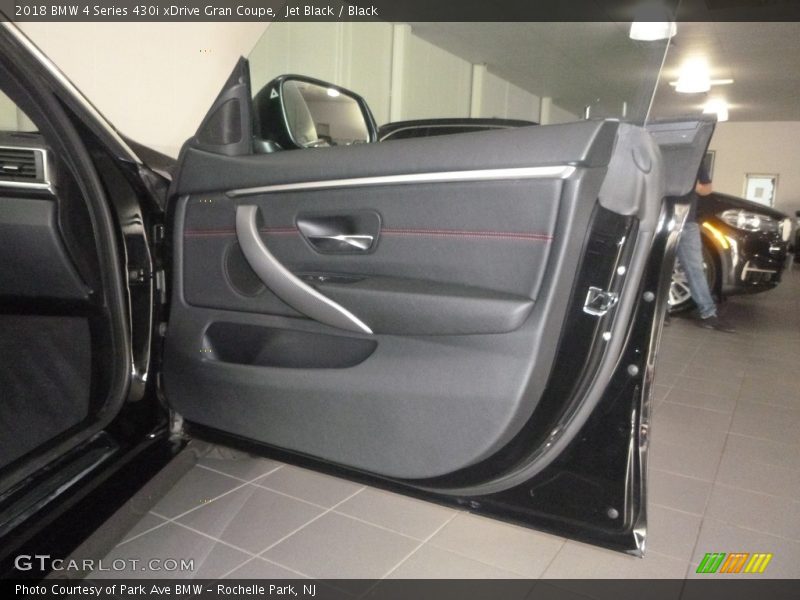 Jet Black / Black 2018 BMW 4 Series 430i xDrive Gran Coupe