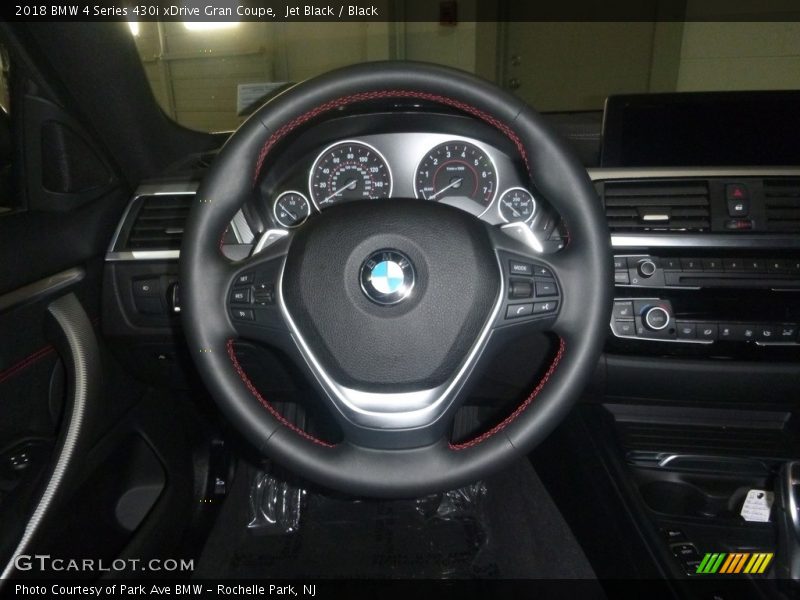Jet Black / Black 2018 BMW 4 Series 430i xDrive Gran Coupe