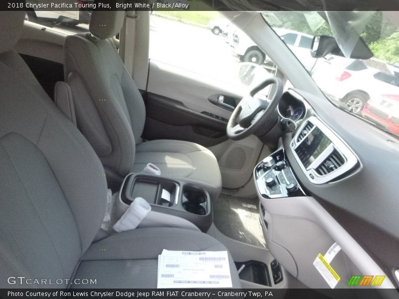 Bright White / Black/Alloy 2018 Chrysler Pacifica Touring Plus