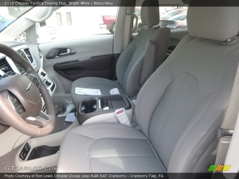 Bright White / Black/Alloy 2018 Chrysler Pacifica Touring Plus