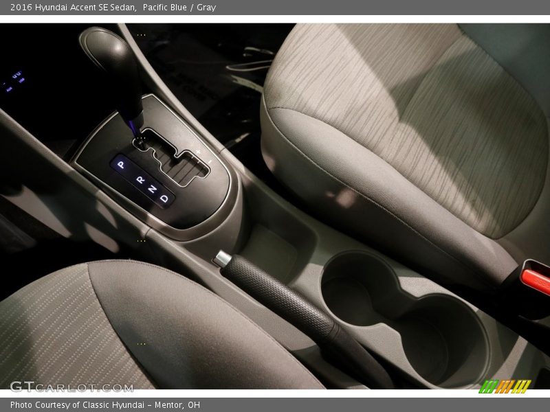 Pacific Blue / Gray 2016 Hyundai Accent SE Sedan