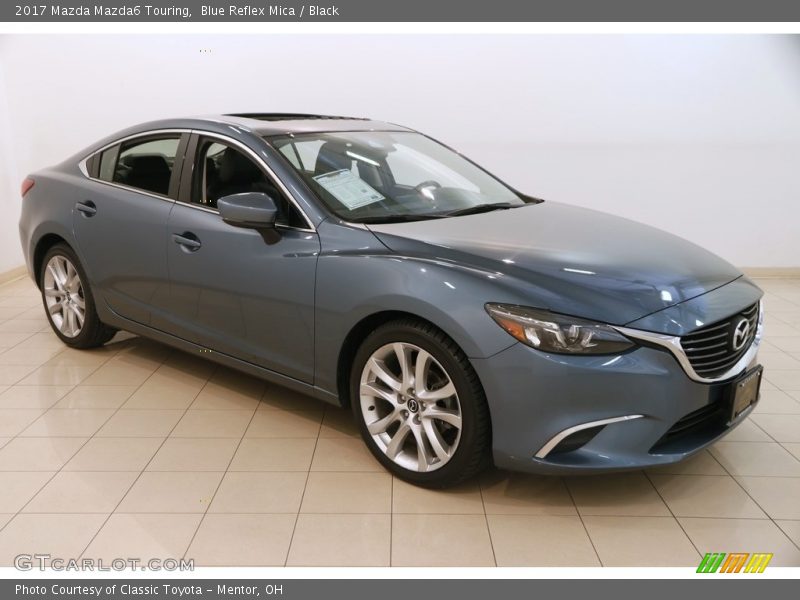 Blue Reflex Mica / Black 2017 Mazda Mazda6 Touring