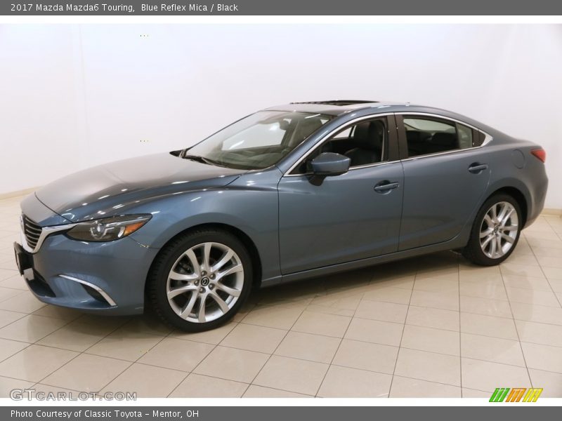 Blue Reflex Mica / Black 2017 Mazda Mazda6 Touring