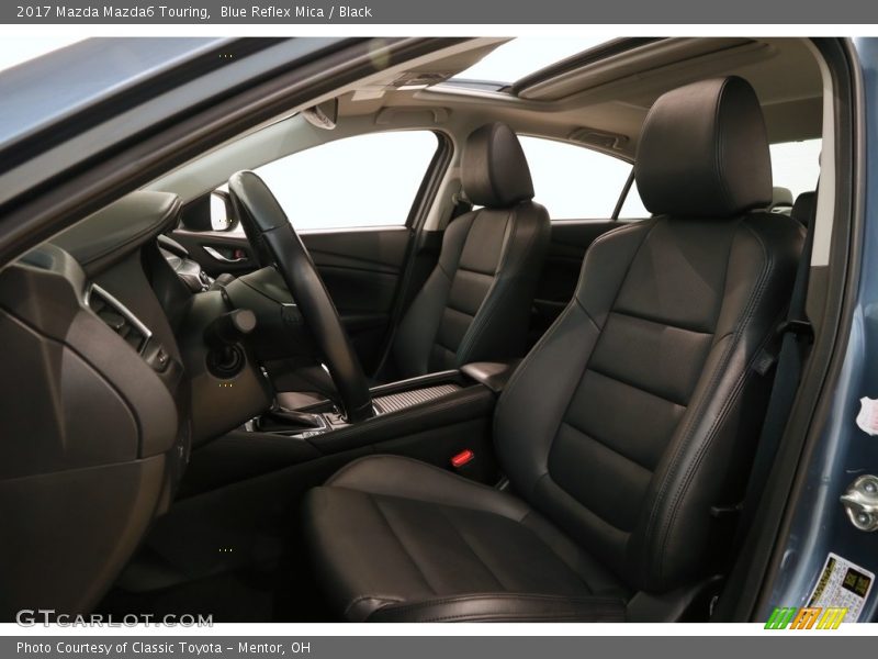 Blue Reflex Mica / Black 2017 Mazda Mazda6 Touring