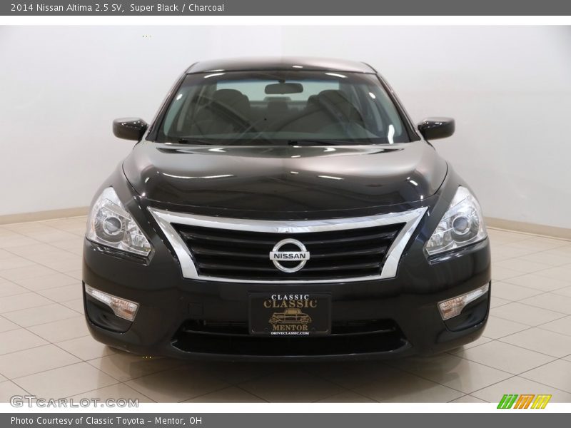 Super Black / Charcoal 2014 Nissan Altima 2.5 SV