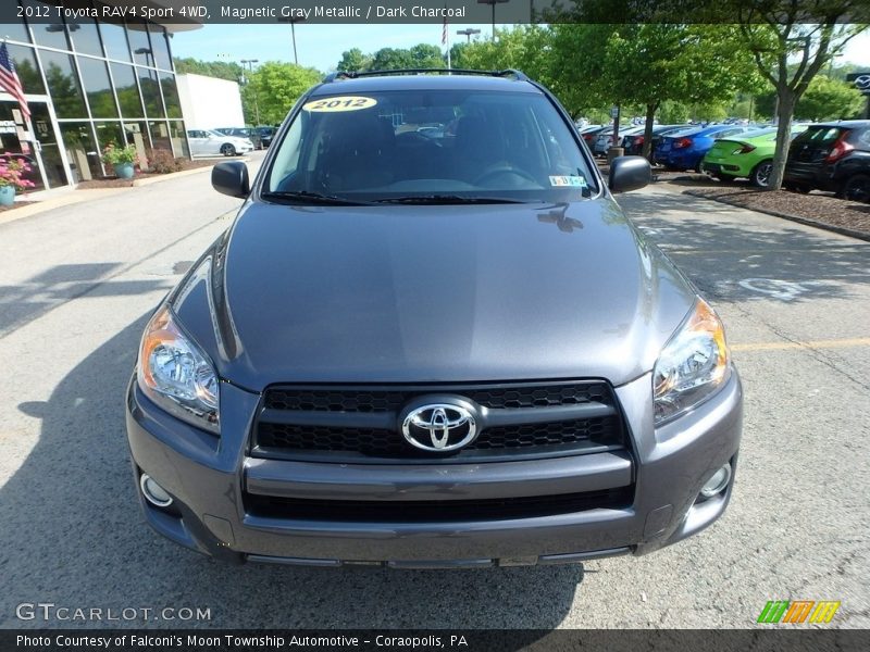 Magnetic Gray Metallic / Dark Charcoal 2012 Toyota RAV4 Sport 4WD