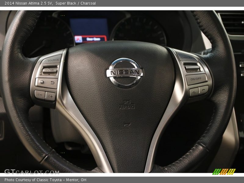 Super Black / Charcoal 2014 Nissan Altima 2.5 SV