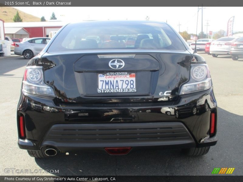 Black / Dark Charcoal 2015 Scion tC