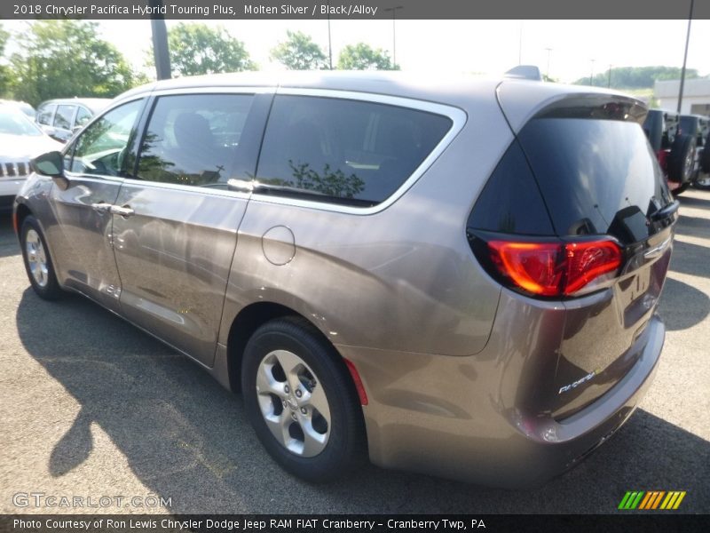 Molten Silver / Black/Alloy 2018 Chrysler Pacifica Hybrid Touring Plus