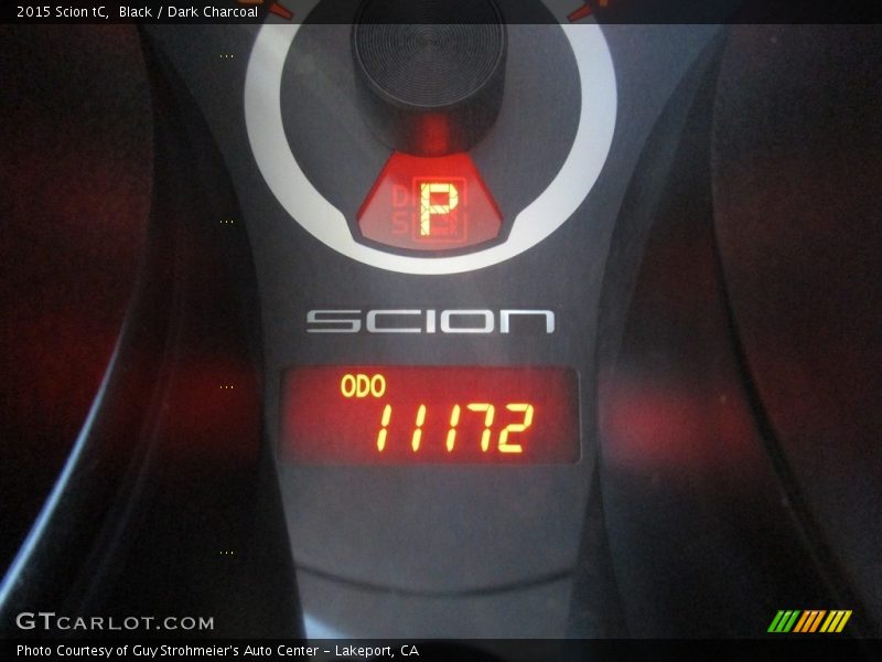 Black / Dark Charcoal 2015 Scion tC